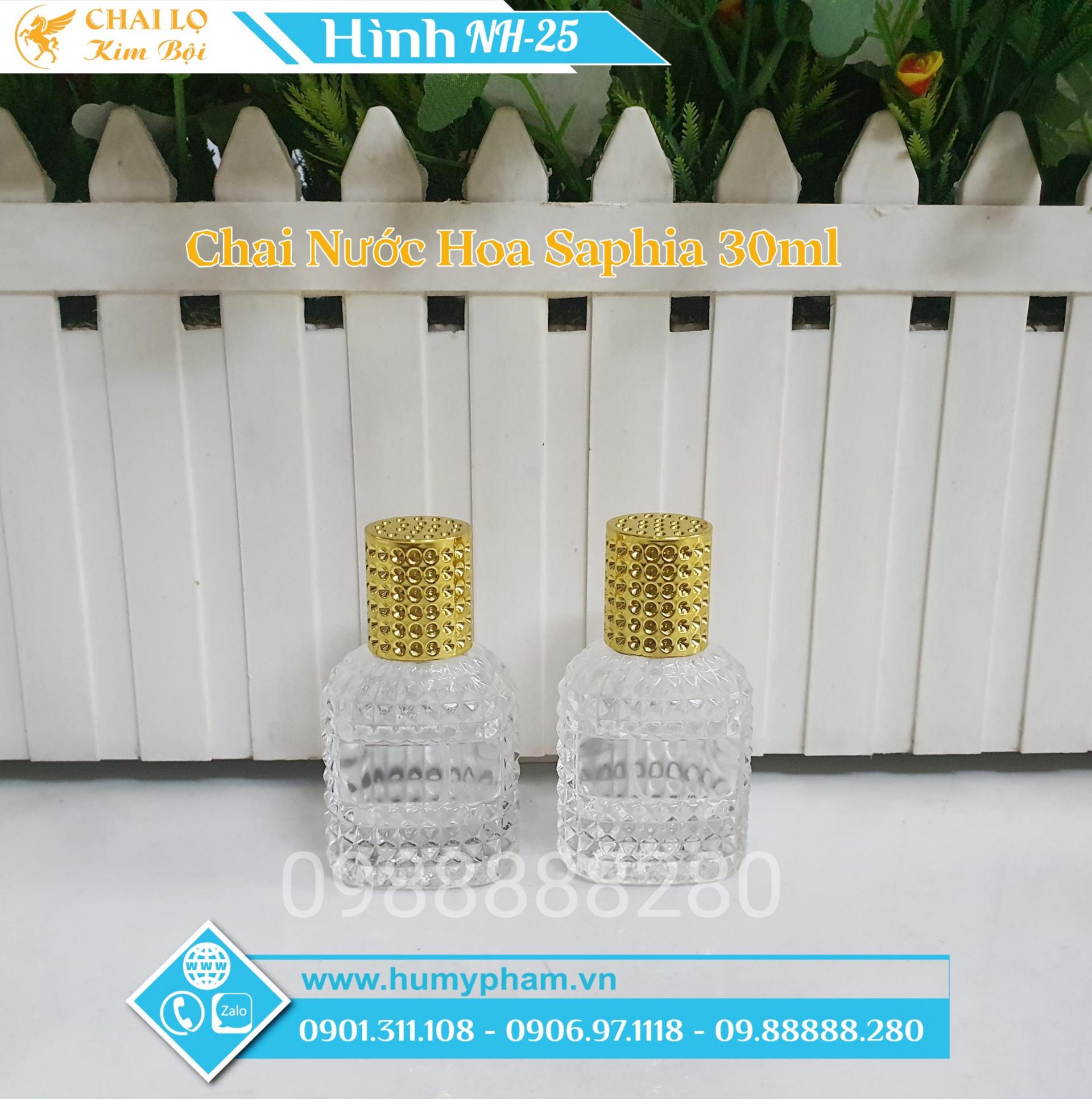 chai chiết nước hoa 30ml
