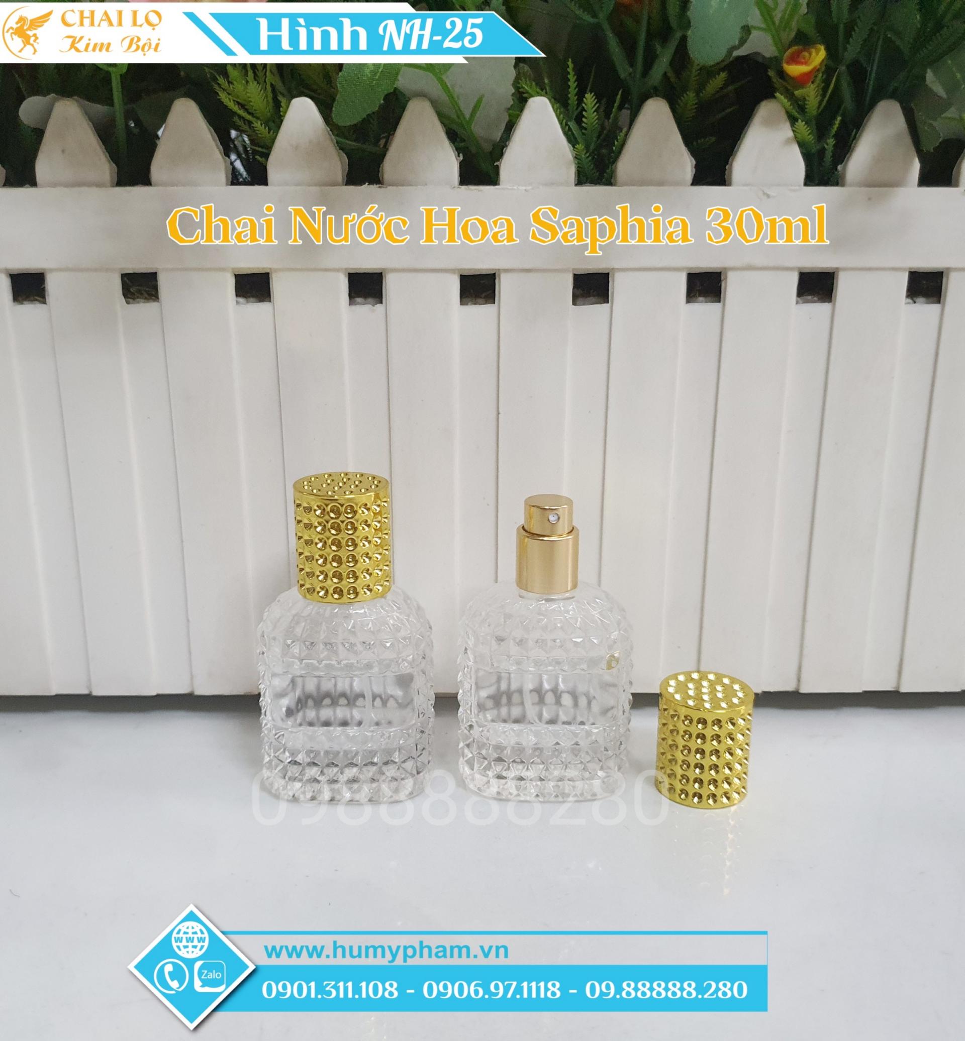lọ chiết nước hoa vuông 30ml