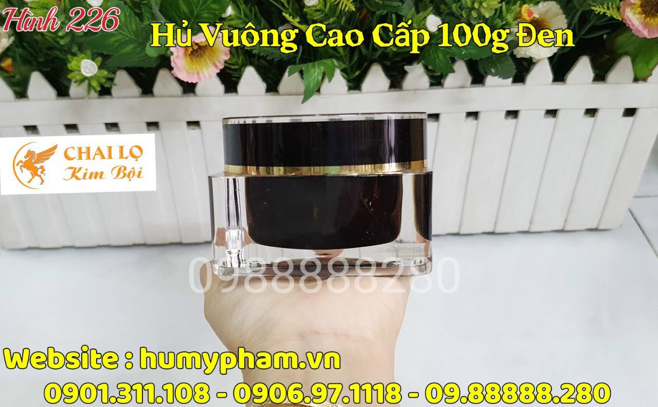 hủ body vuông đen
