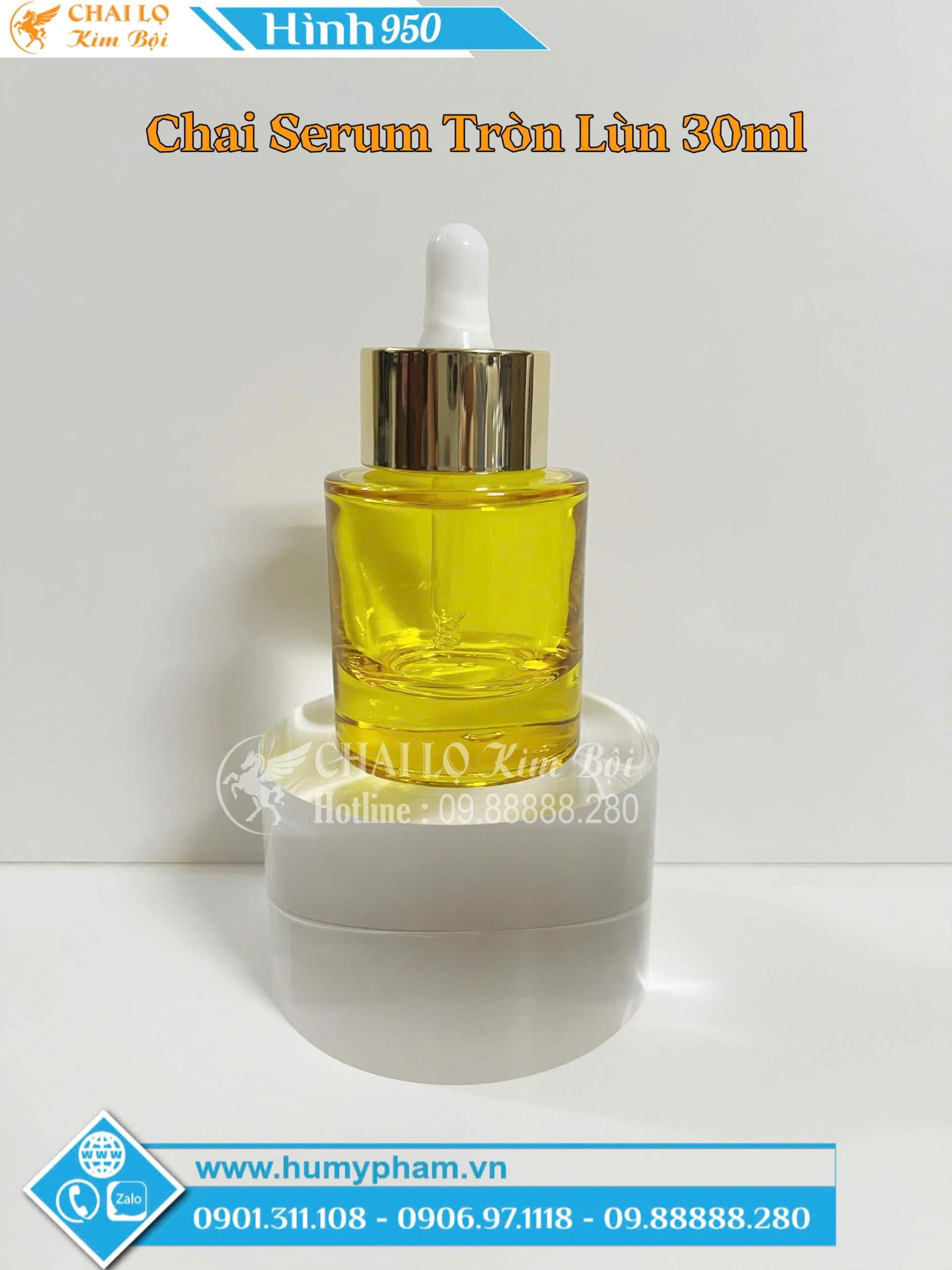 chai chiết serum cao cấp chống vỡ
