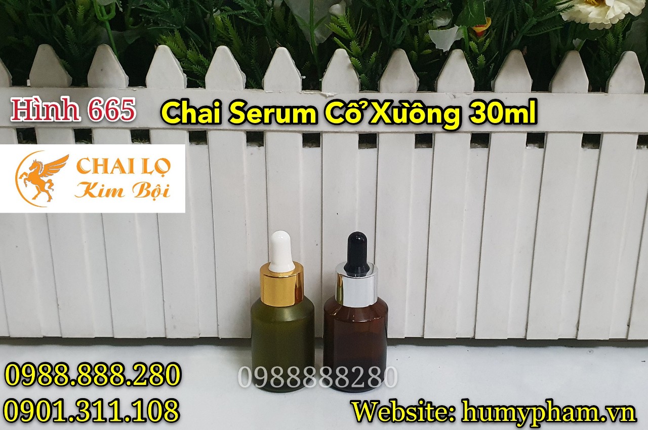 chai đựng serum 30ml