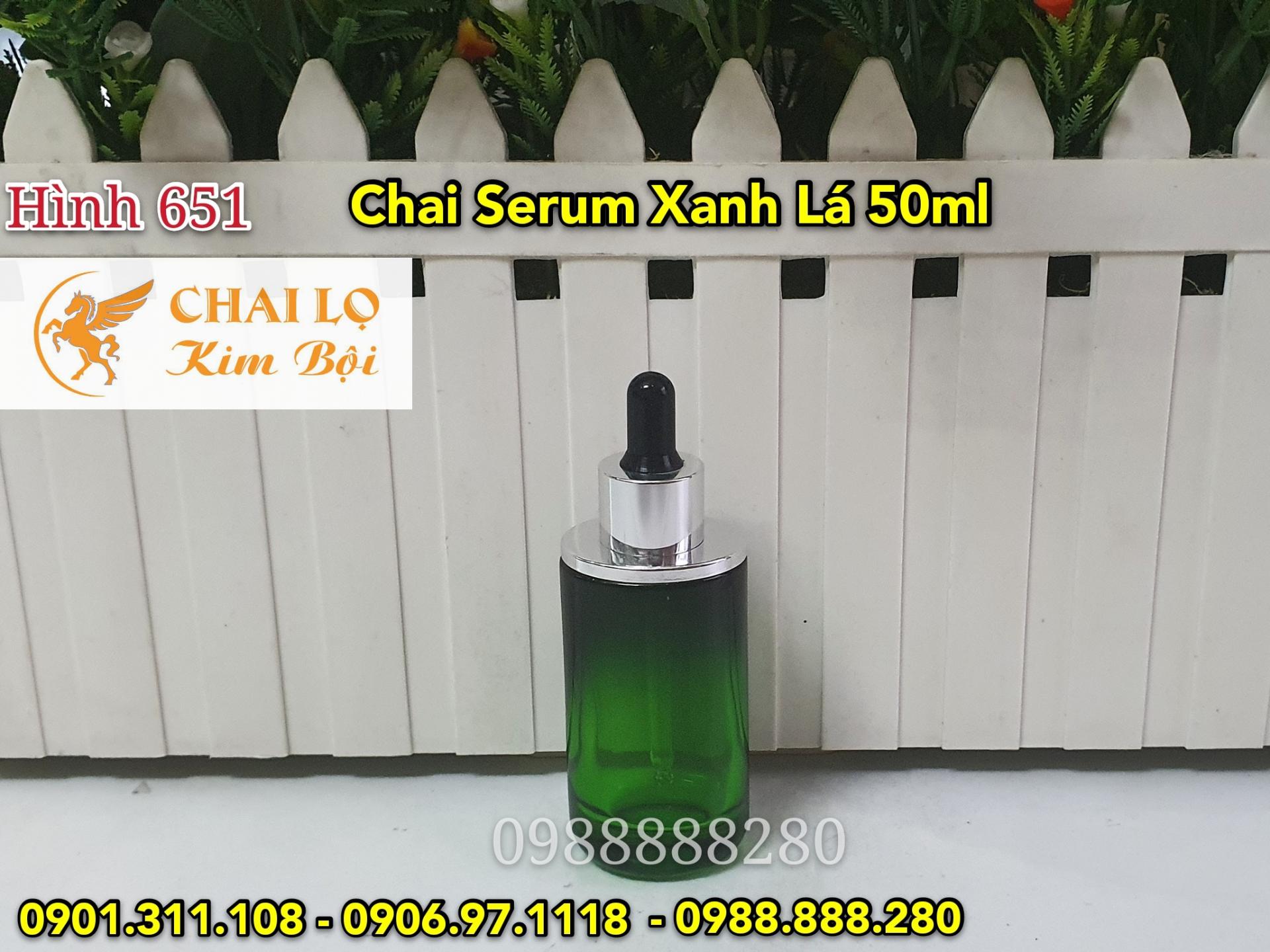 chai serum xanh 50ml