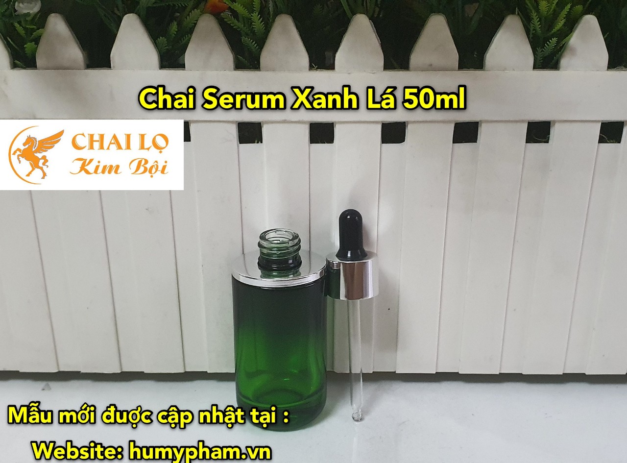 chai thủy tinh đựng serum