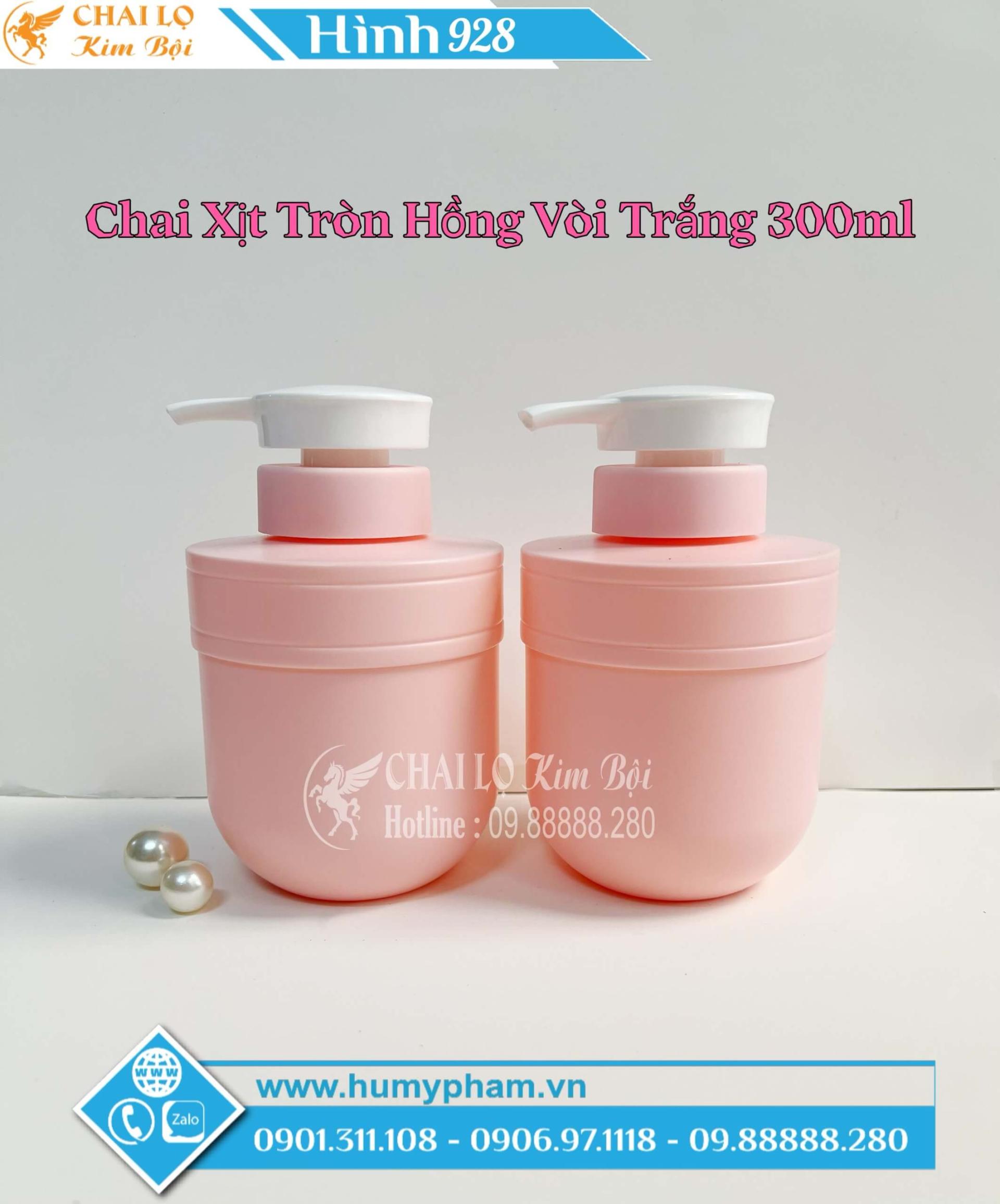 chai chiết dầu gội