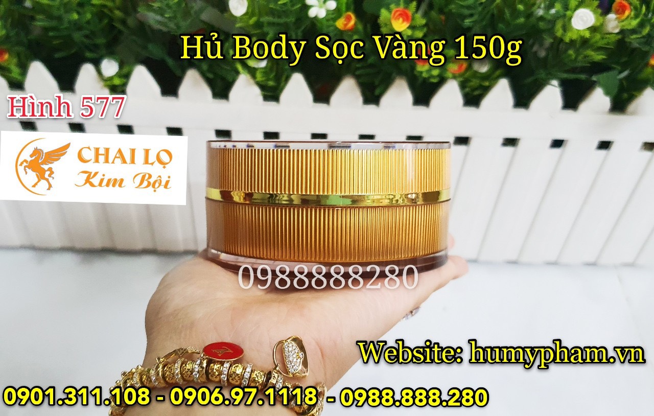 hủ body sọc vàng 150g