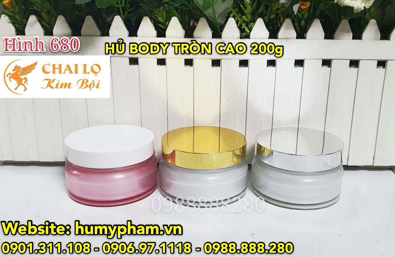 hủ body tròn cao 200g
