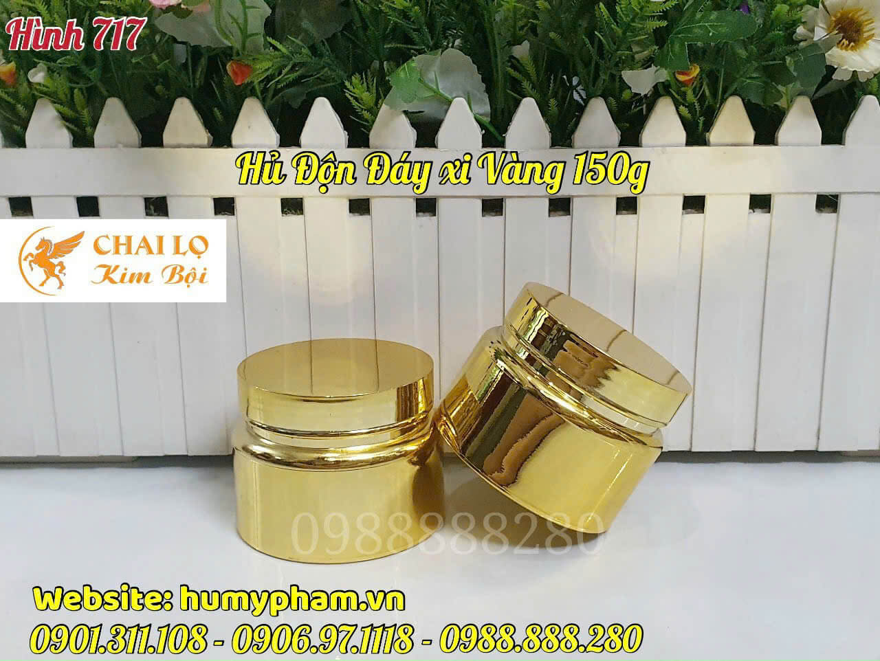 hủ body 150g xi vàng