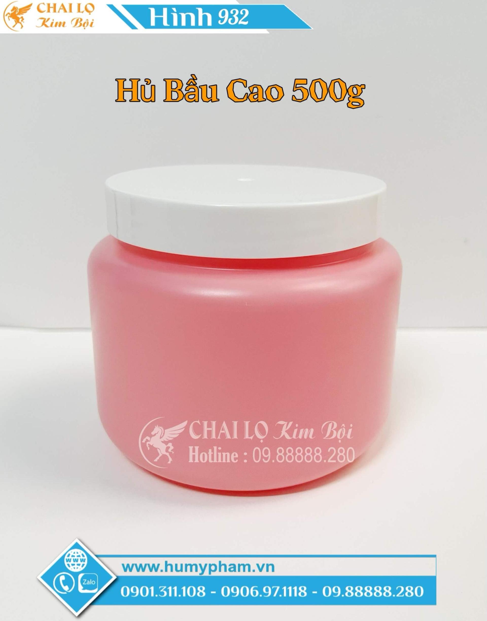 hủ đựng kem body 500g giá rẻ