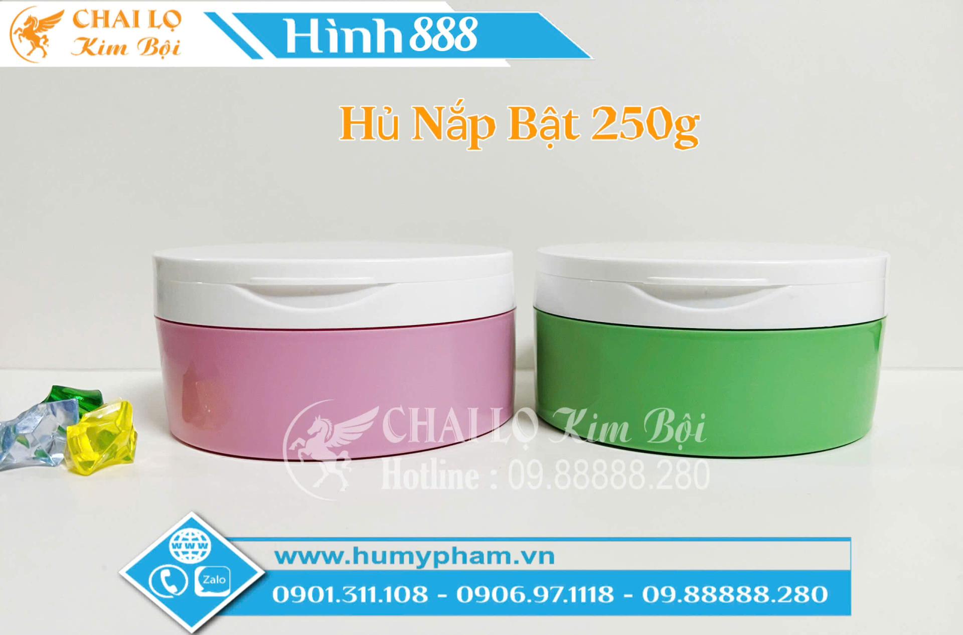 hủ nắp bật 250g