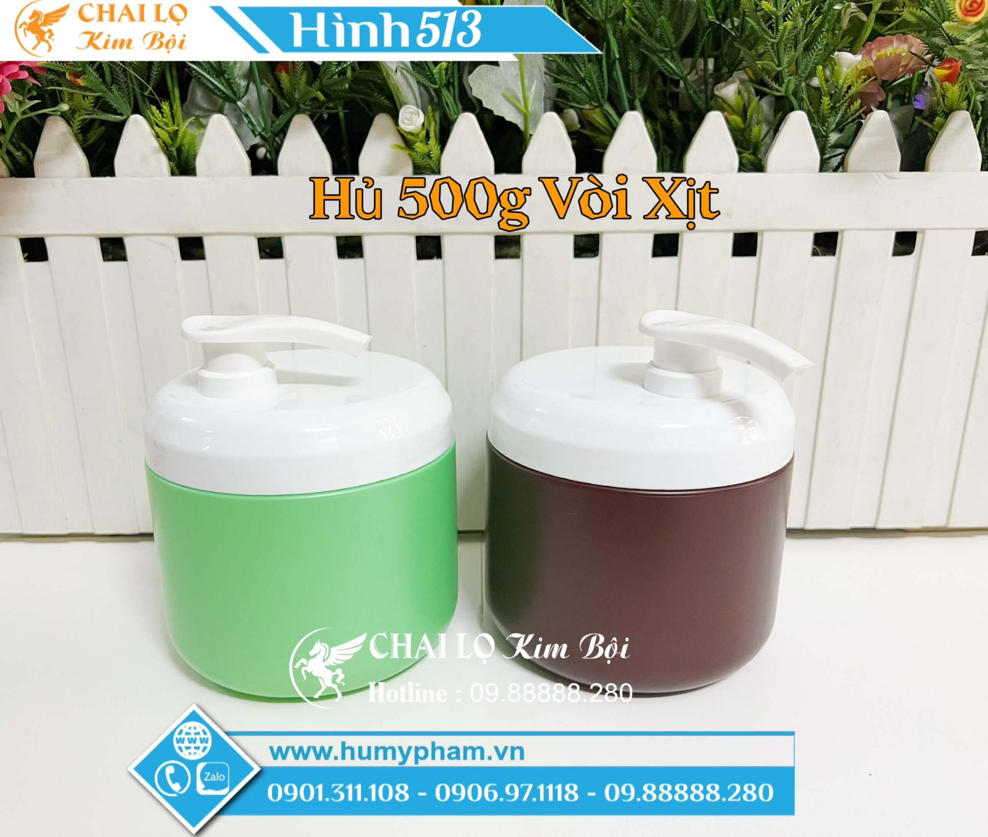 hủ đựng 500g