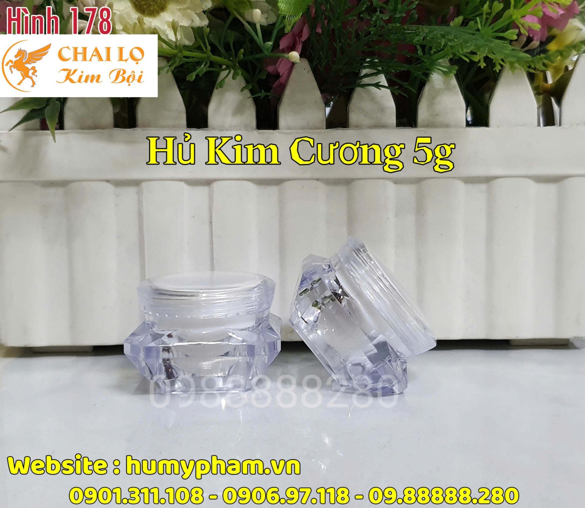 hủ đựng kem face kim cương