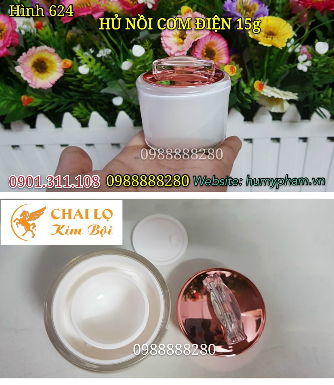 hủ đựng kem 15g