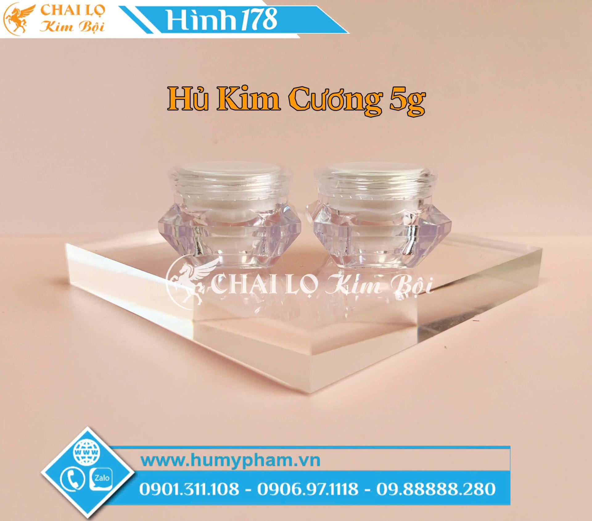 hủ đựng kem kim cương