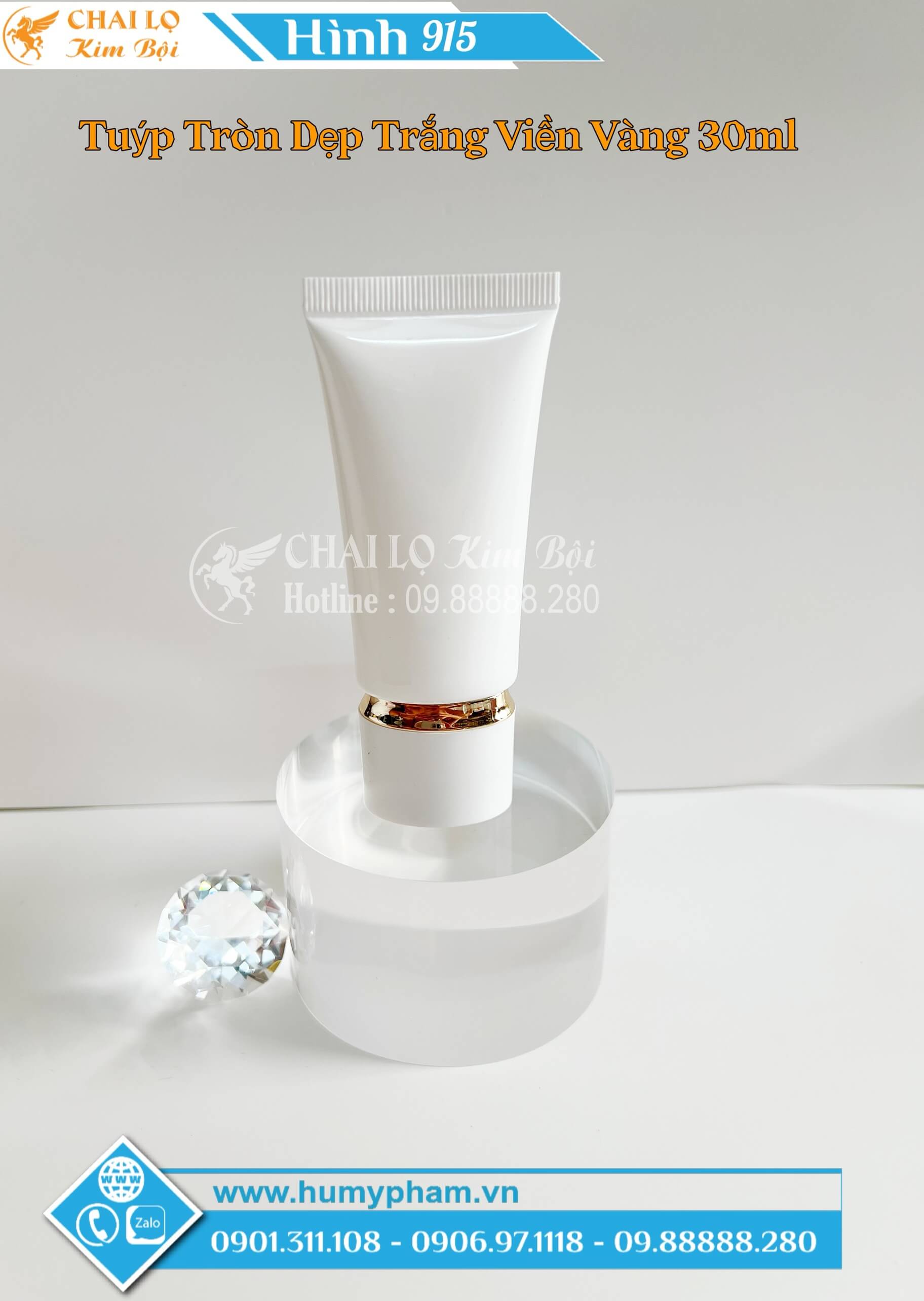tuýp nhựa 30ml