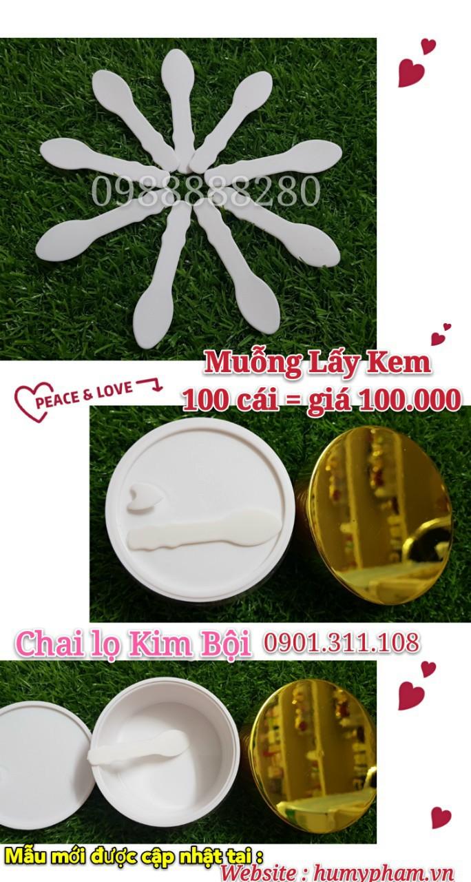 muỗng nhỏ múc kem