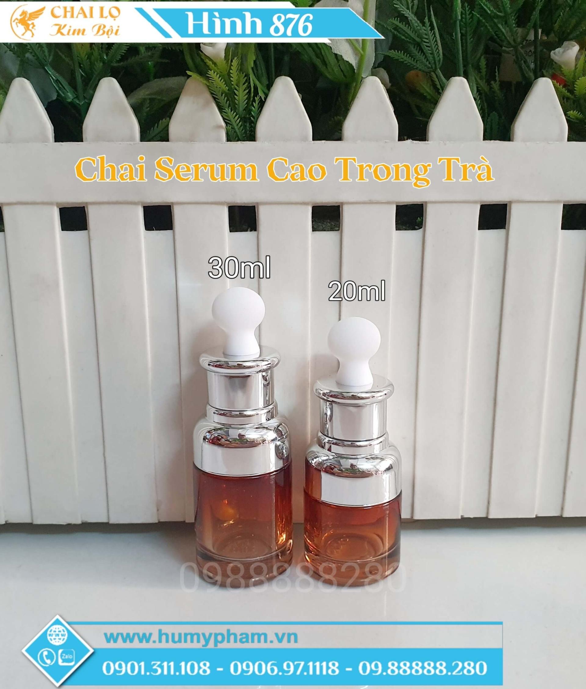 chai chiết serum