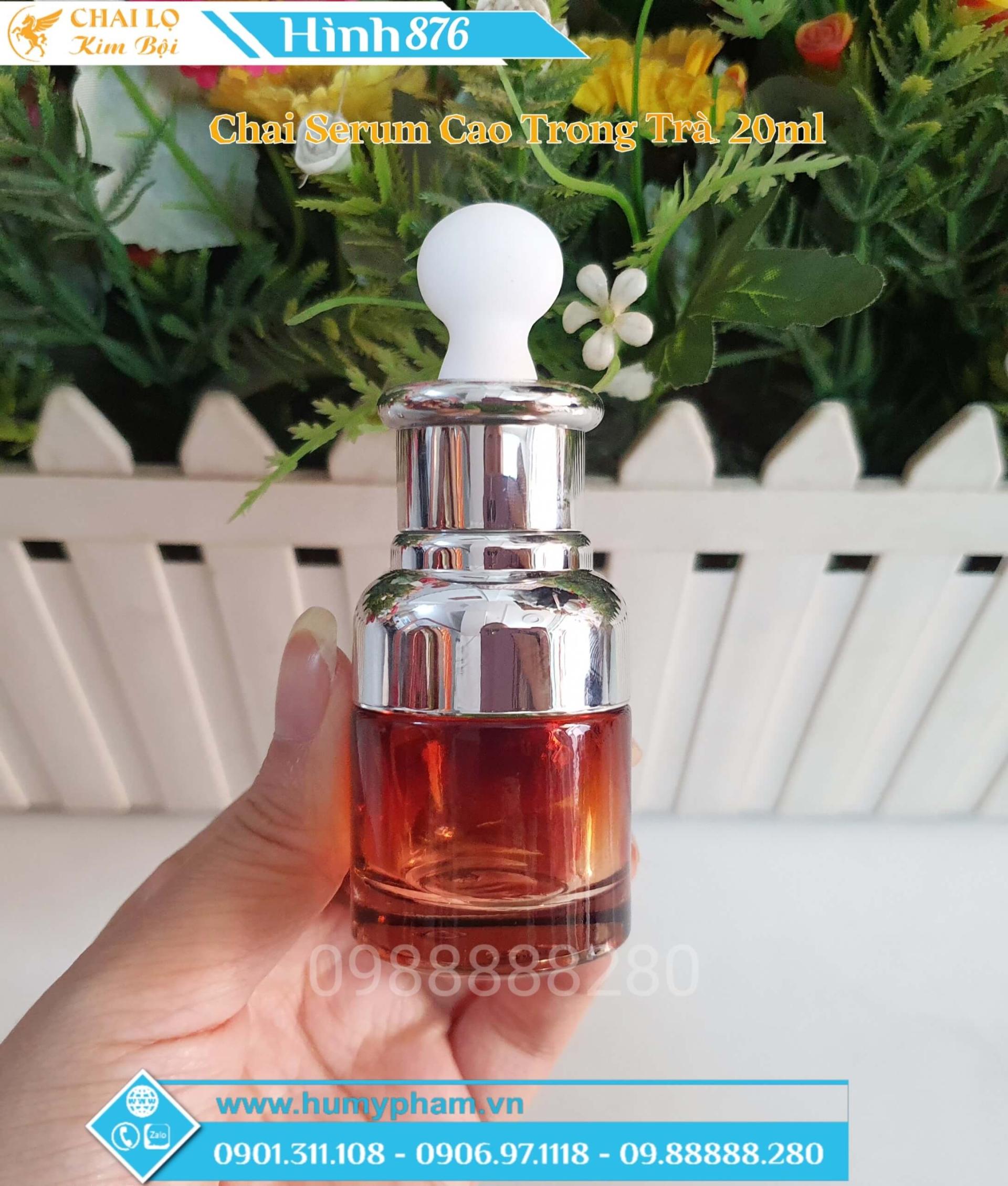 vỏ chai chiết serum
