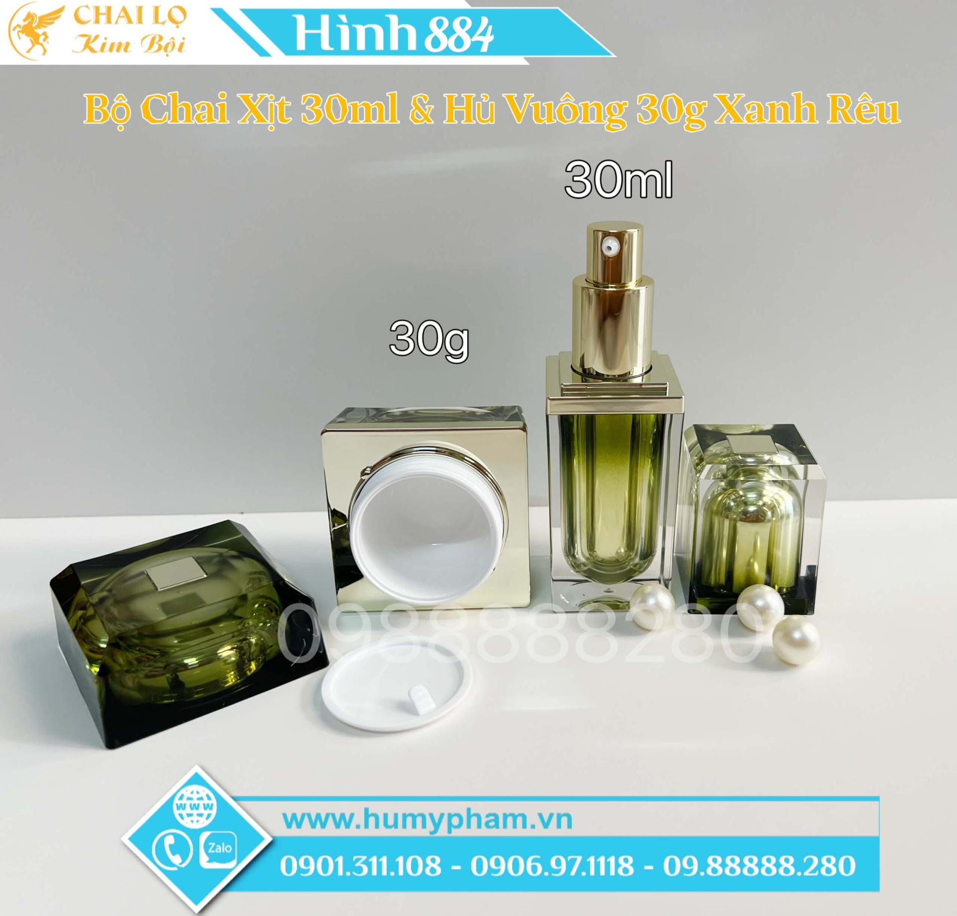 chai lọ mỹ phẩm cao cấp