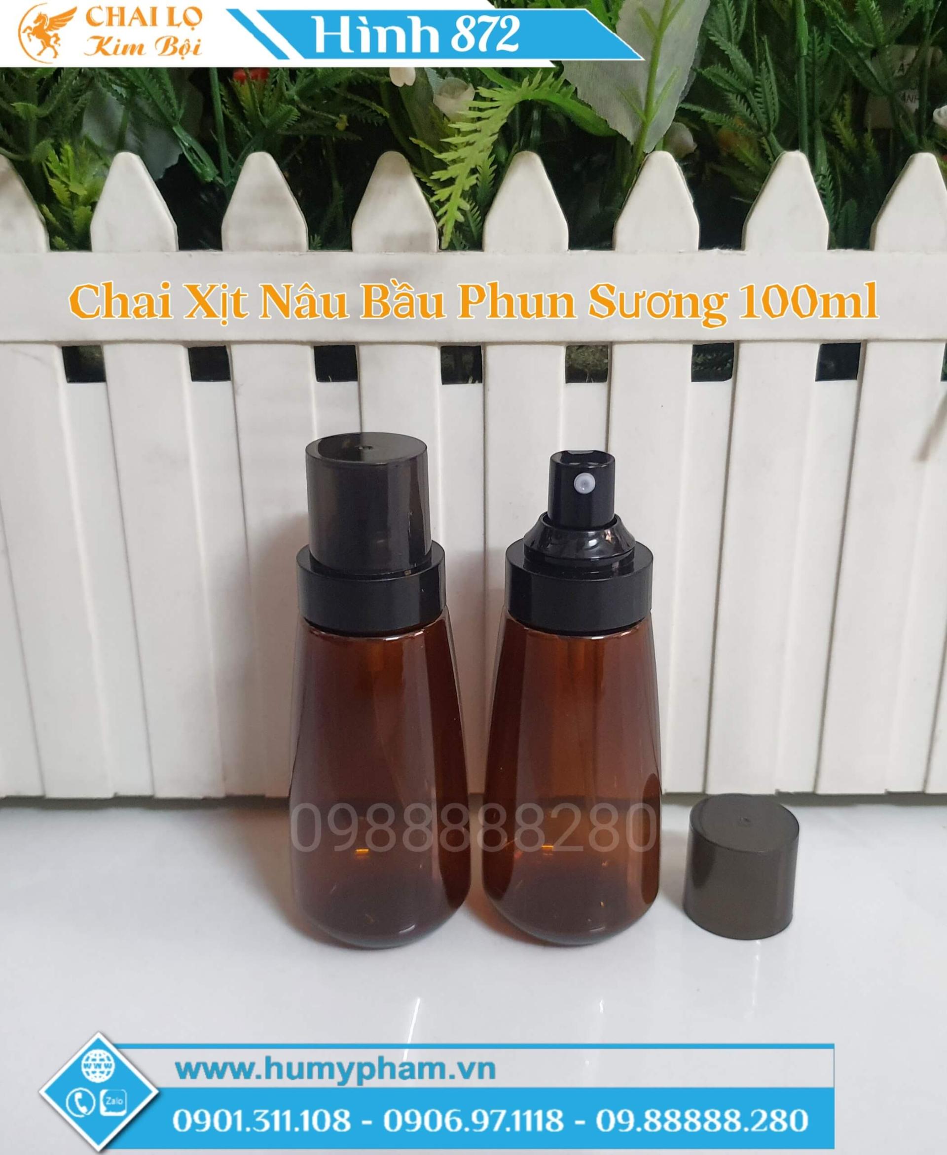 chai xịt phun sương