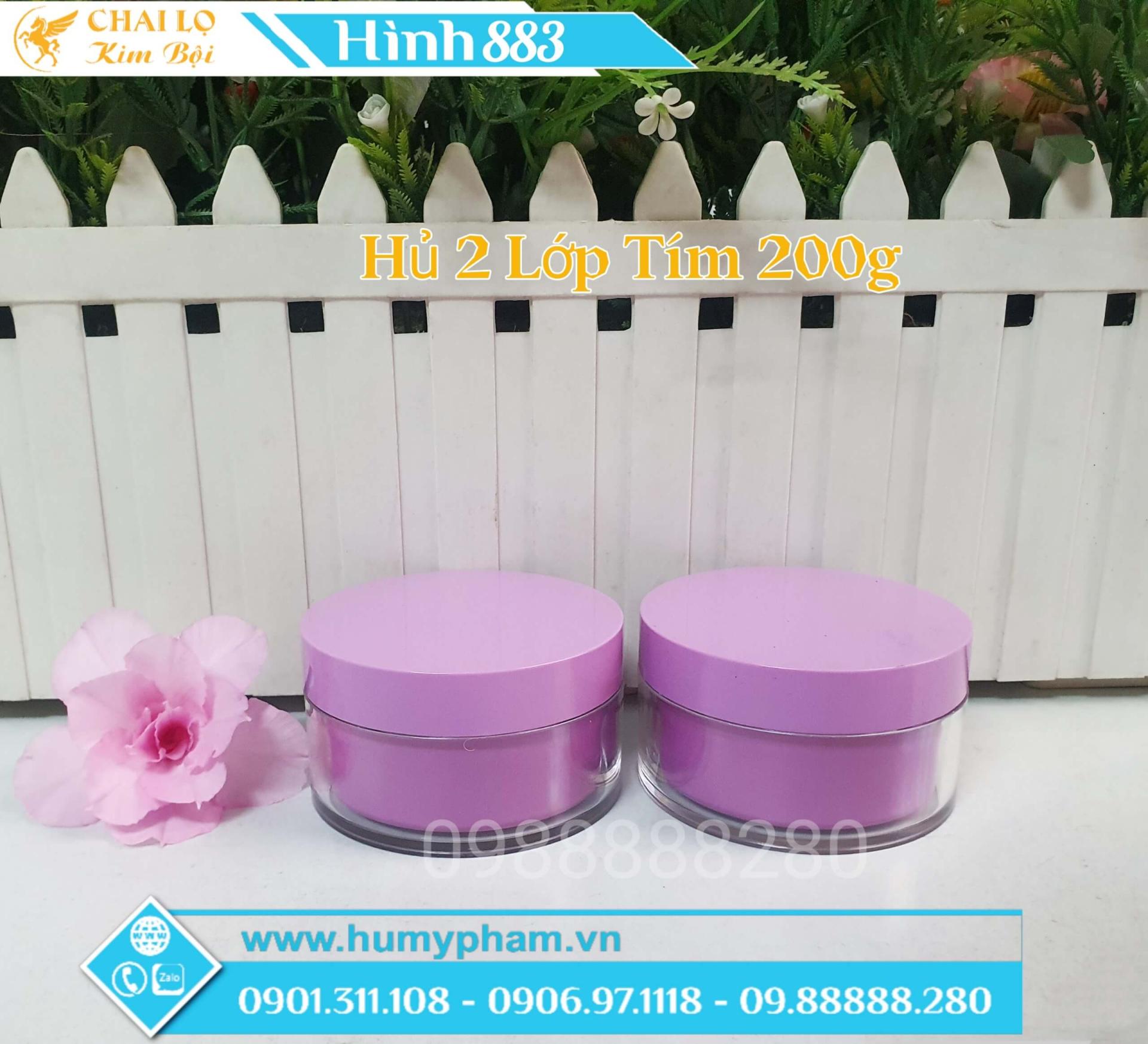 Hủ 2 Lớp Tím 200g