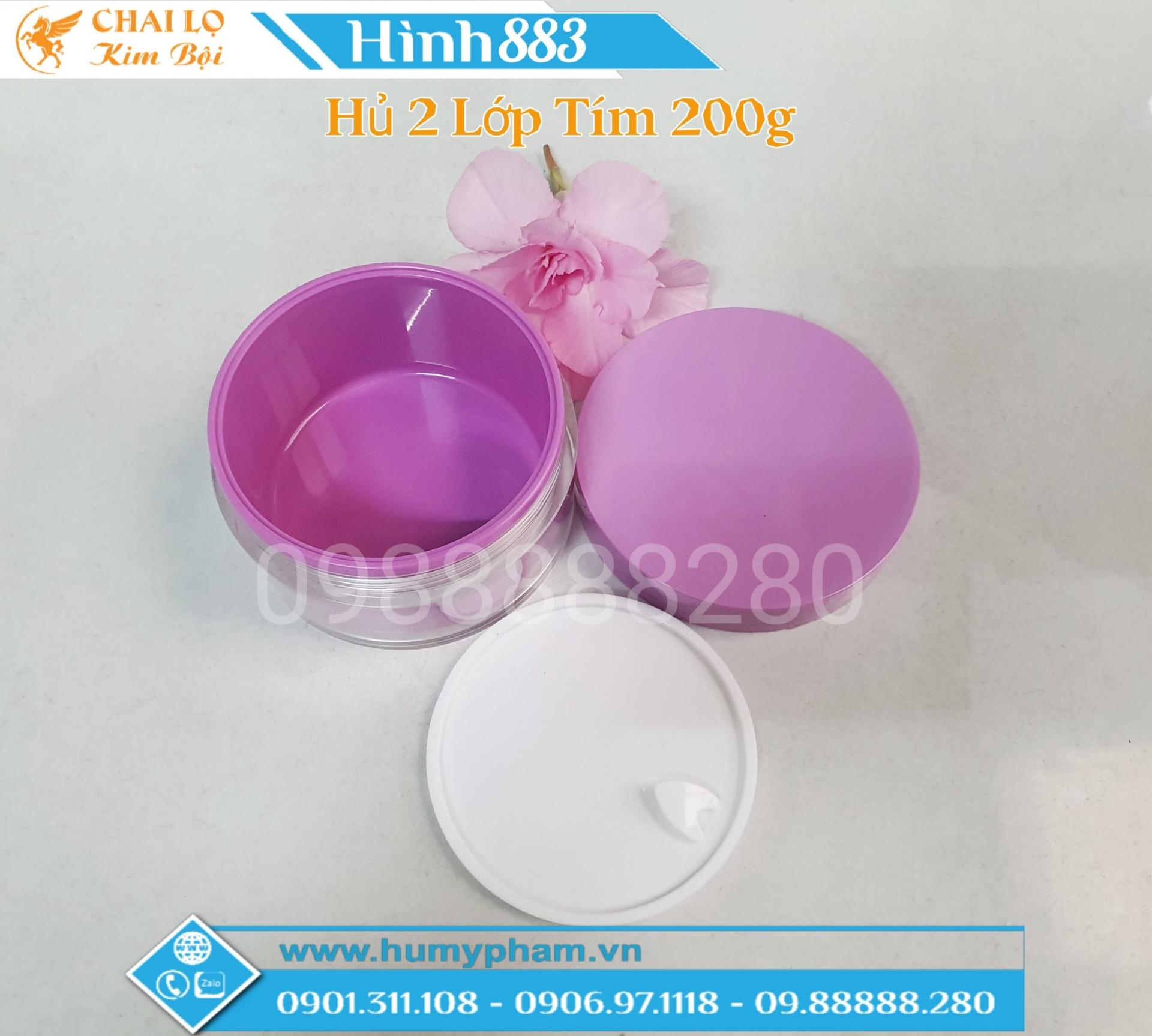 Hủ 2 Lớp Tím 200g