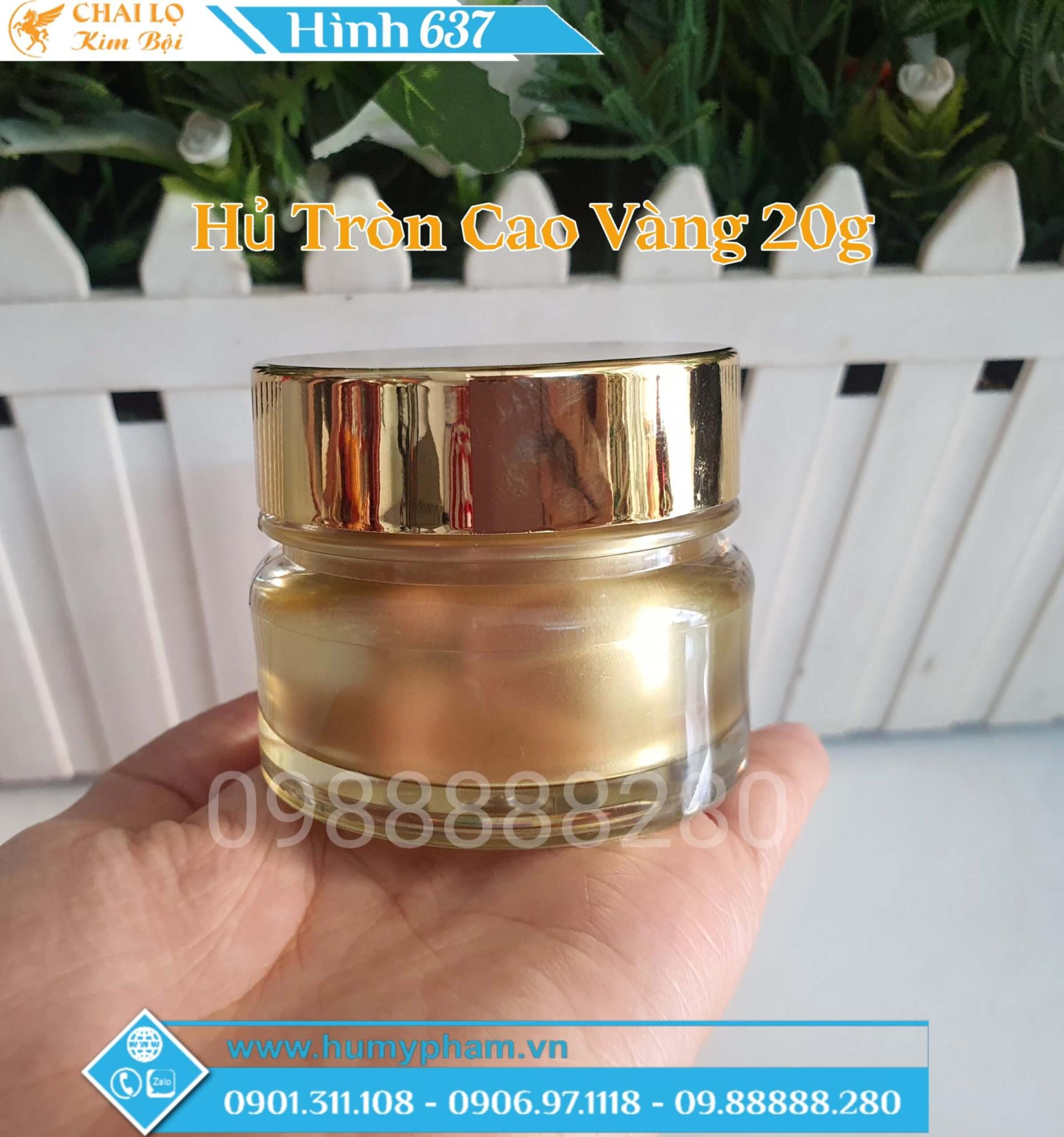 hủ tròn cao 20g