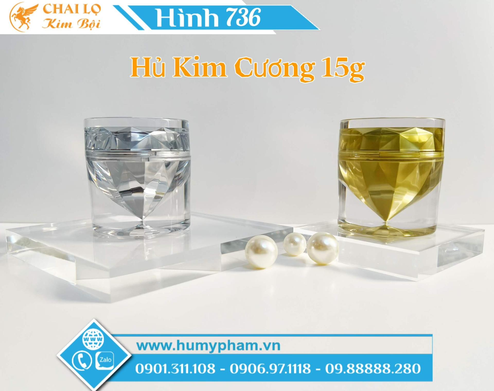 hủ đựng kem kim cương