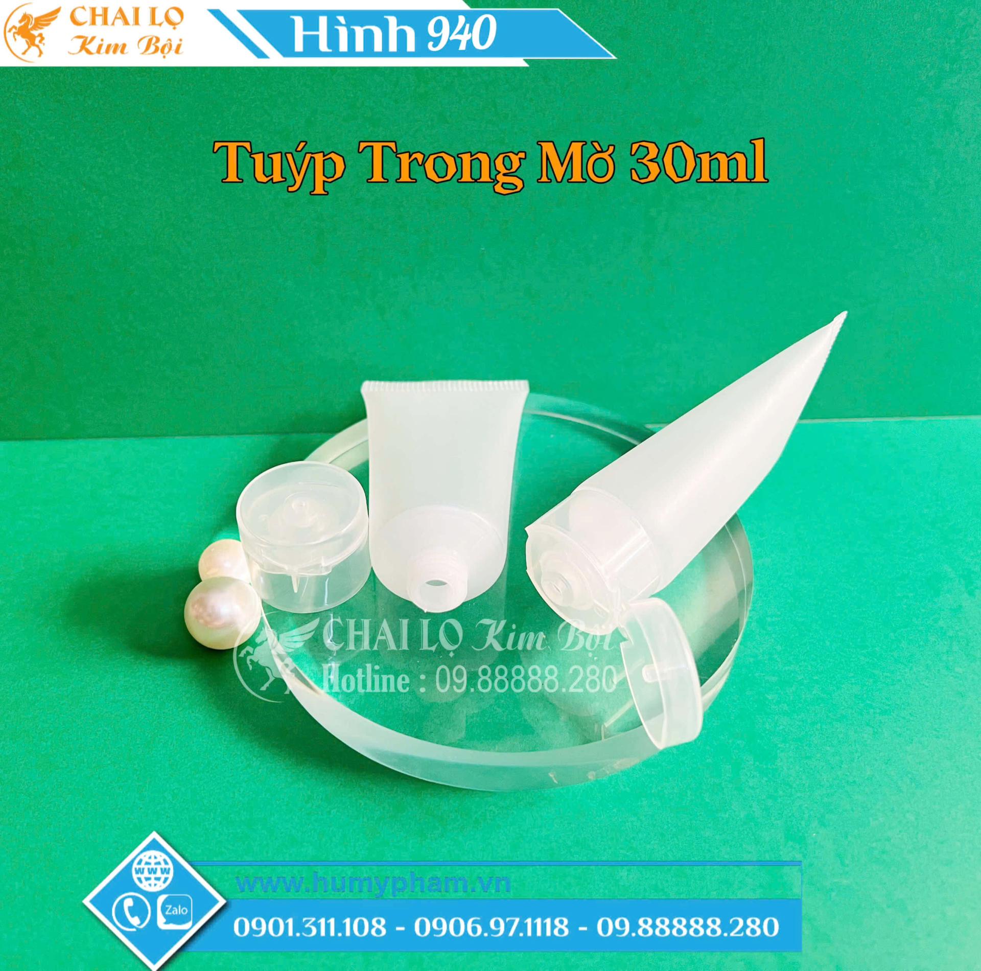 tuýp 30ml trong