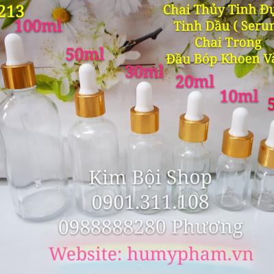 Chai Serum Trong Đầu Bóp