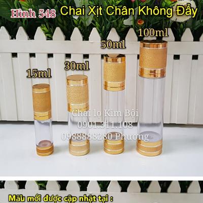 CHAI XỊT CHÂN KHÔNG ĐẨY
