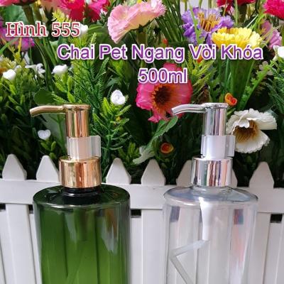 CHAI PET NGANG 500ML VÒI KHÓA