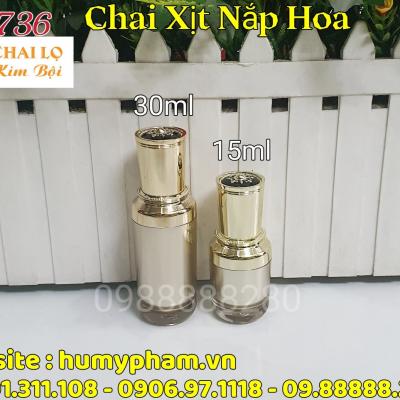 CHAI XỊT NẮP HOA CAO CẤP