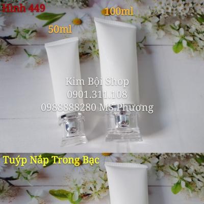 Tuýp Nắp Trong Bạc 50ml & 100ml