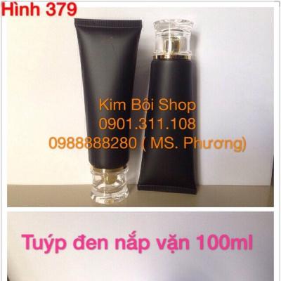 Tuýp Đen Nắp Vặn 100ml