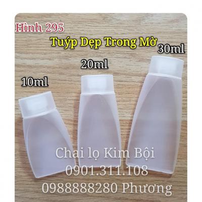 Tuýp Dẹp Trong Mờ