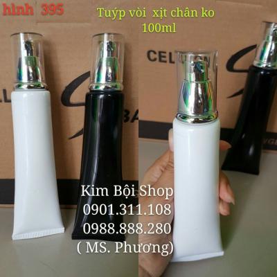 Tuýp vòi Xịt Chân Không 50ml và 100ml
