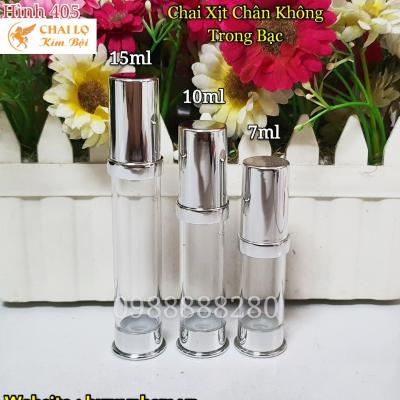 CHAI XỊT CHÂN KHÔNG TRONG BẠC 7ml - 10ml - 15ml