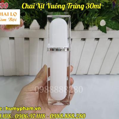 CHAI XỊT VUÔNG TRỨNG 30ML