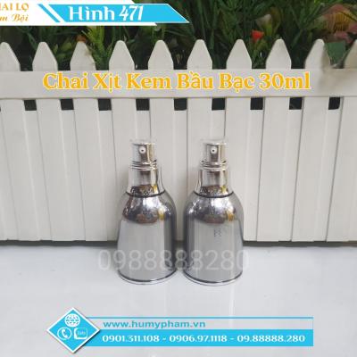 CHAI XỊT BẦU XI BẠC 30ML