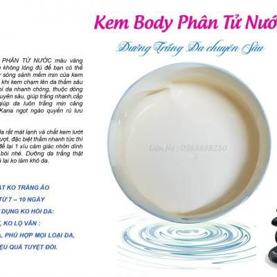KEM BODY PHÂN TỬ NƯỚC