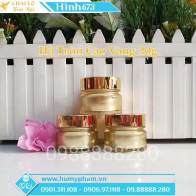 HỦ TRÒN CAO 20g VÀNG